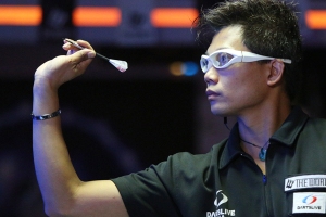 Royden Lam hit some sensational darts to carry Hong Kong through